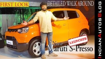 All-New Maruti S-Presso Launched | It Is Cheaper Than a Renault Kwid!