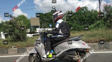 BS-VI compliant Yamaha Fascino makes spy photo debut