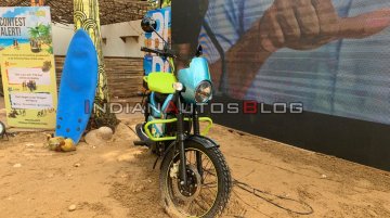 Modified TVS XL100 Goa - Image Gallery