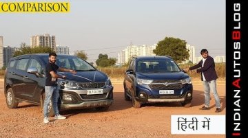 Mahindra Marazzo base model vs Maruti XL6 Alpha top model | Comparison