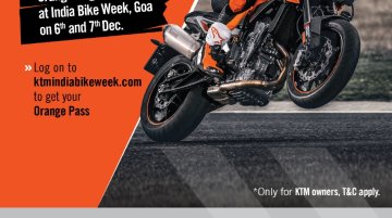 KTM to make 'key announcements' at 2019 India Bike Week