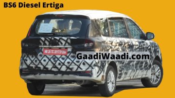 BS-VI Maruti Ertiga diesel - Image Gallery
