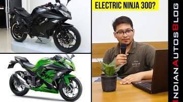 Upcoming Ninja 300 EV? Nope, Atomex 2.0 Electric Motorcycle