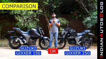 2019 Suzuki Gixxer 150 vs Gixxer 250 | Which one should you buy?