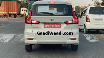 BS-VI Maruti Ertiga Diesel - Spy Image Gallery