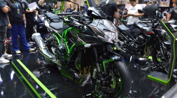 India-bound Kawasaki Z H2 - 2019 Thai Auto Expo Live