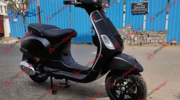 BS-VI Vespa SXL 150 spotted for the first time