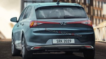 IAB रेंडरिंग 2020 Hyundai i20, जानिए कैसा होगा कार का रियर?