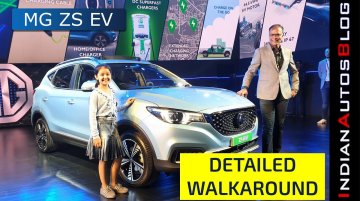 MG ZS EV Detailed Walkaround (Hindi) | Range & Features Revealed