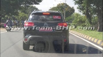 Citroen C5 Aircross SUV Production Begins In India For Testing Purposes