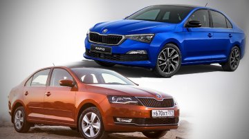 2020 Skoda Rapid vs. 2017 Skoda Rapid - Image Gallery
