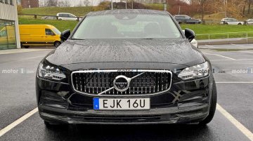  India-bound 2020 Volvo S90 (facelift) spied up close in Sweden