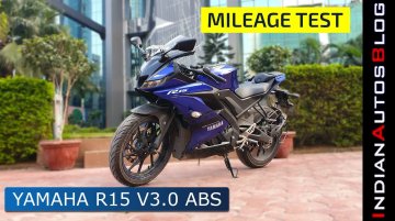 Yamaha R15 v3.0 ABS Mileage Test | Great Mileage & Great Performance