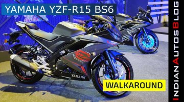 Yamaha YZF-R15 V3.0 BS-VI | Walkaround