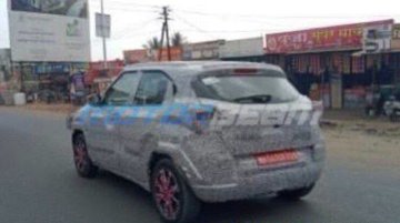 Production Tata H2X (Tata Hornbill) spied on test for the first time