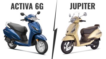 BS-VI Honda Activa 6G vs. BS-VI TVS Jupiter - Specs, Features & Prices compared