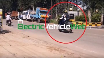 TVS electric scooter makes spy photo debut [Video]