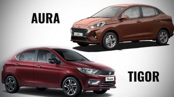 Hyundai Aura बनाम Tata Tigor- स्पेक, फीचर और प्राइस, कौन है दमदार?