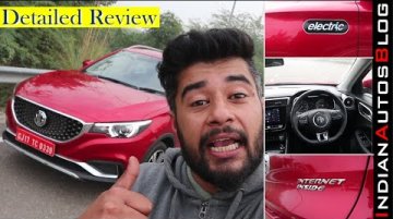 MG ZS EV First Drive (Hindi) | Detailed Look At Smart Features