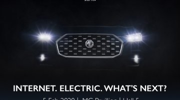 MG D90 (Toyota Fortuner rival) teased ahead of Auto Expo 2020 debut