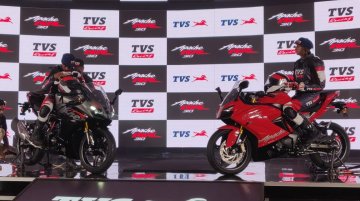 BS-VI TVS Apache RR 310 with riding modes launched at INR 2.40 lakh