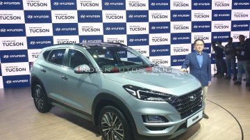 2020 Hyundai Tucson Facelift at Auto Expo 2020 - Image Gallery