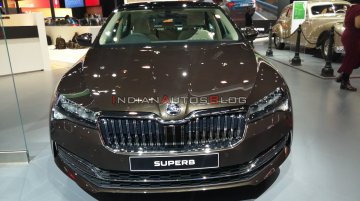 2020 Skoda Superb (facelift) at Auto Expo 2020 - Image Gallery