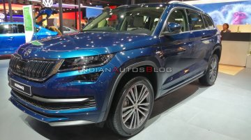 Skoda Kodiaq petrol - Live From Auto Expo 2020