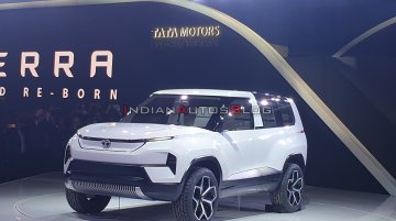 Tata Sierra EV concept (reborn Tata Sierra) - Live From Auto Expo 2020