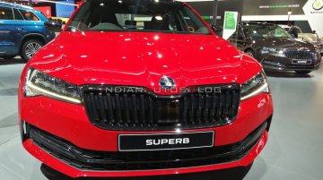 2020 Skoda Superb Sportline (facelift) at Auto Expo 2020 - Image Gallery