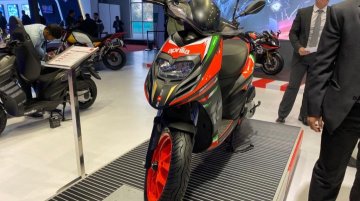 Aprilia SR 160 (BS-VI Aprilia SR150) - Live from Auto Expo 2020