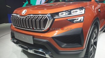 Skoda Vision IN premium SUV (Hyundai Creta rival) - Live From Auto Expo 2020