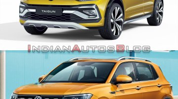 VW Taigun vs. VW T-Cross - Image Gallery