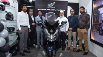 Honda Forza 300 launched in India, 4 units sold at an undisclosed price