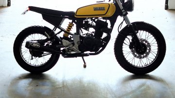 Enthusiast converts a Yamaha FZ into a Yamaha RX100