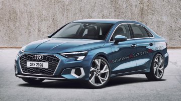 India-bound 2021 Audi A3 Sedan - IAB Rendering