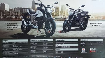 BS6 Suzuki Gixxer 250 brochure leaked, complete specs revealed