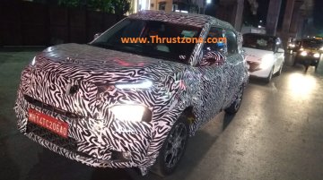 Top-end Tata HBX (Tata H2X/Tata Hornbill) spied up close