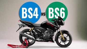 BS6 TVS Apache RTR 180 vs. BS4 TVS Apache RTR 180 - Old vs. New