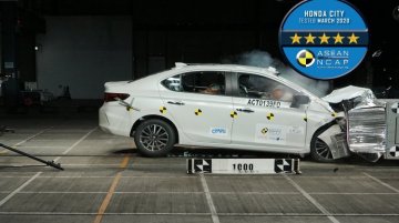 आसियान NCAP टेस्ट में 2020 Honda City को 5-स्टार सेफ्टी रेटिंग