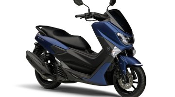 Matte Blue Yamaha NMax 125 cc maxi-scooter launched in Japan