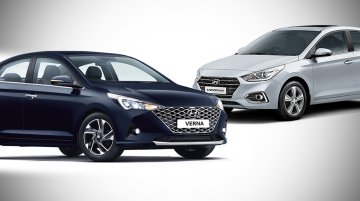 2020 Hyundai Verna vs. 2017 Hyundai Verna - Old vs. New