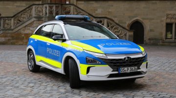 Hyundai Nexo hydrogen fuel cell EV joins German police fleet