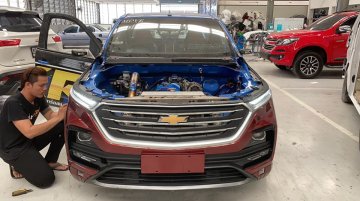 MG Hector (Chevrolet Captiva) front end installed on Chevrolet Colorado [Video]