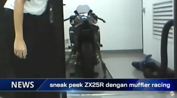 Kawasaki revs a Ninja ZX-25R with an aftermarket exhaust [Video]