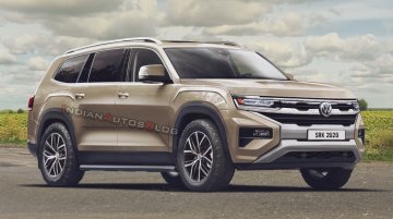 VW Amarok SUV (Toyota Fortuner rival) imagined - IAB Rendering