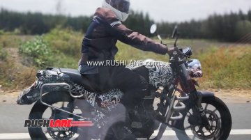 Mysterious Royal Enfield bike spotted again, is it the Roadster?