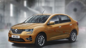 Renault LBA sub-4 metre sedan - IAB Rendering