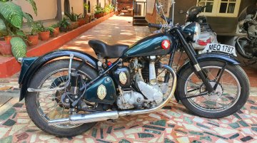 More than 6 decades old BSA B31 Plunger model fully restored