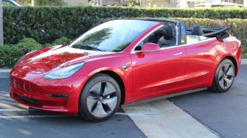 This Tesla Model 3 Convertible makes the $34k EV a whole lot more enticing